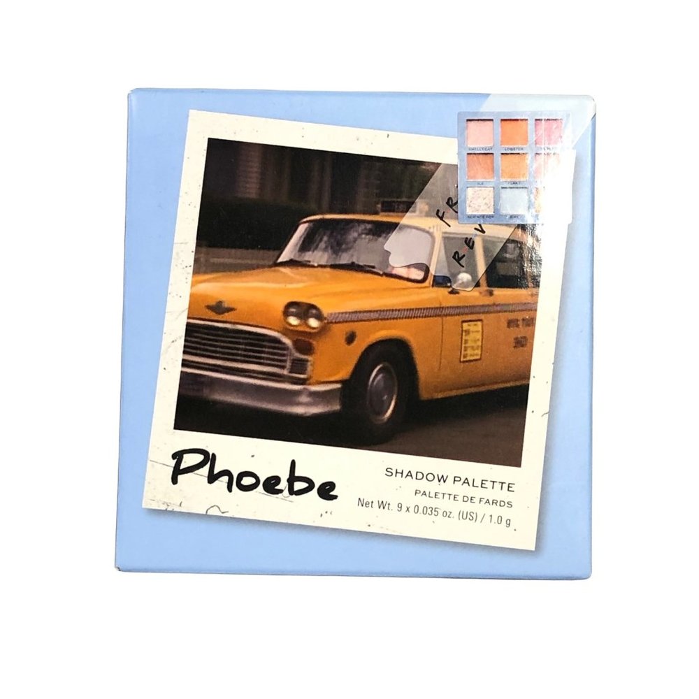 Makeup Revolution X FRIENDS Phoebe Eye Shadow Palette, 9 shadows